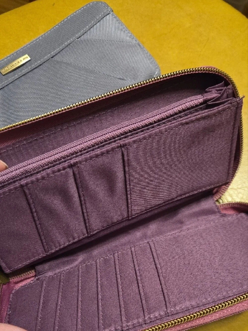 Travelon RFID-Blocking Wallet Duo in Pink and Gray